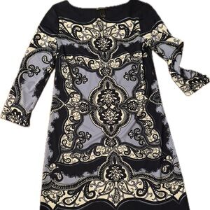 Inc. Dress Paisley Retro Small